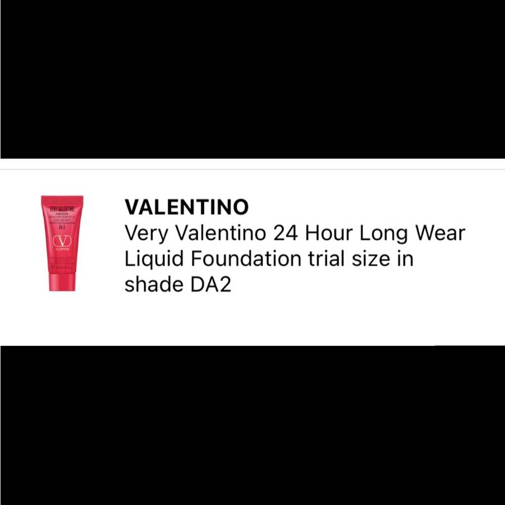 Valentino SPF Long Wear Foundation